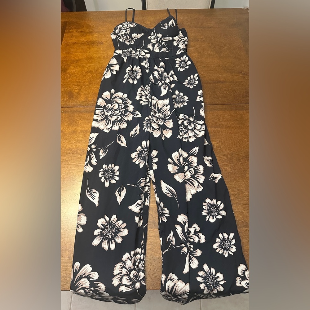 Band of Gypsies Floral Jumpsuit